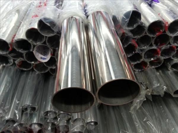 O círculo A554 201 lustrou a tubulação de aço inoxidável soldada resistente à corrosão
