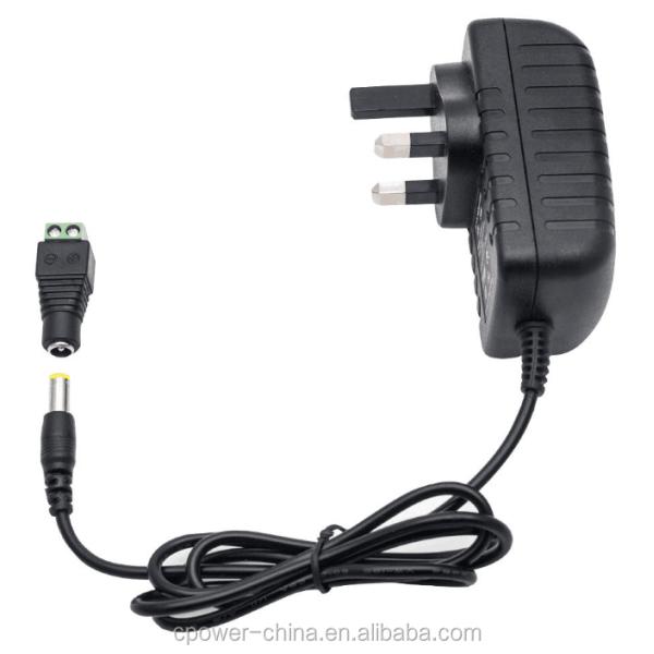 100-240V AC to 12V DC 1A Power Adapter for C-Power DC Output Type Compact and Portable