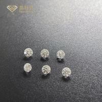 el laboratorio de 0.02ct 0.05ct creó el indicador cortado y pulido del indicador 5 de los diamantes 2 blanco