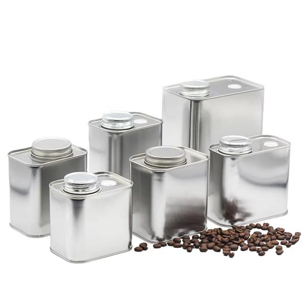 Premium Vacuum Sealed Coffee Tin Can for Fresh Brew