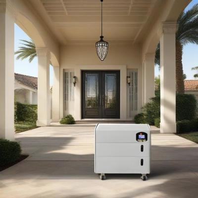 Energy Backup Home Solar Battery System All In One 10.24kWh With 5kW Inverter Stackable