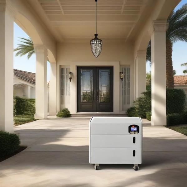 Energy Backup Home Solar Battery System All In One 10.24kWh With 5kW Inverter Stackable