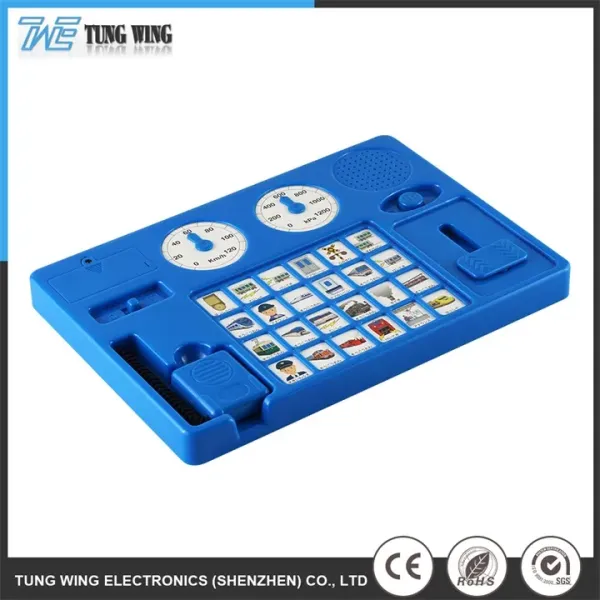 Customized Printing Sound Module Book with Remote Control and MP3/WAV Sound Format for Educational Play