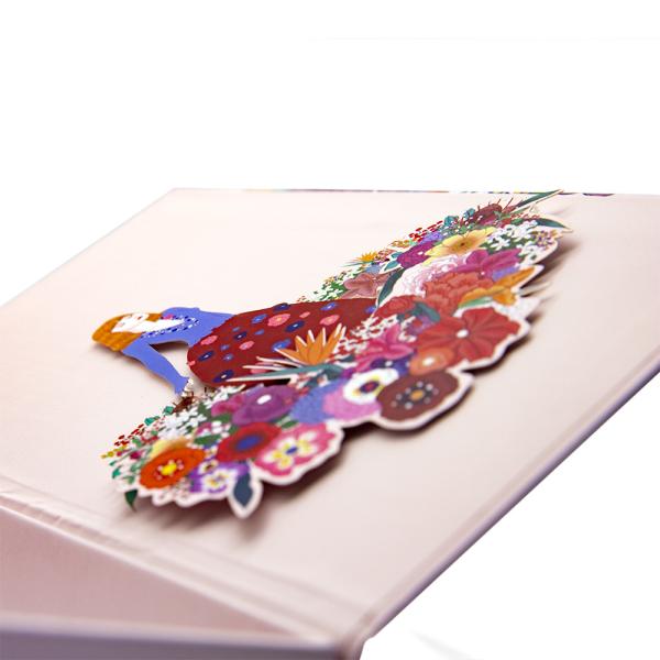 Подарочная коробка Eco Ultraportable картона дружелюбная упаковывая с двойной дверью