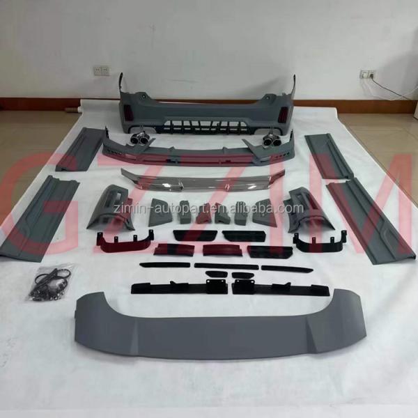 Car Bodykit Lips de pare-chocs avant et arrière Pour Toyota Alphard 2015-2018