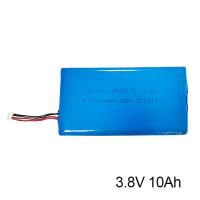 Paquetes de baterías personalizadas multifuncionales Batería de litio de 3.8V 10Ah