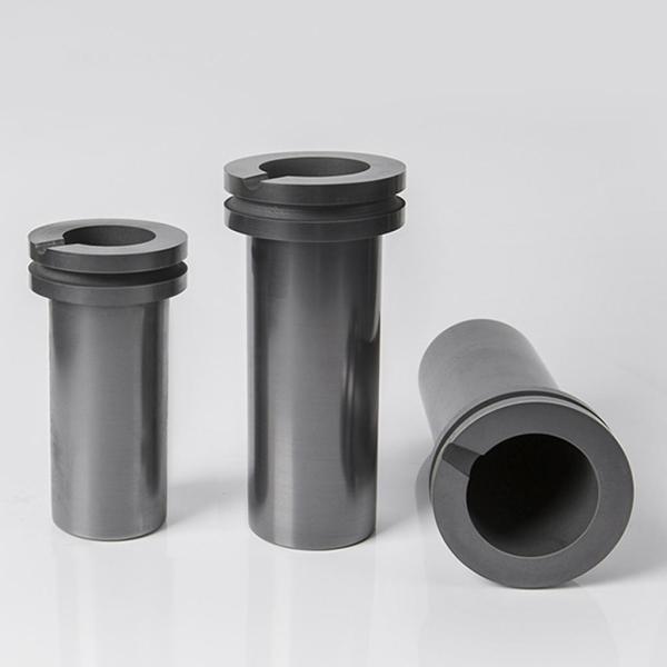 Cadinho de grafite de alta pureza de mesa 1kg/2kg/3kg para fusão de metal de joias