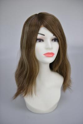 Cap-chapeau grand, feuille juive, perruque bouclée, 100% cheveux humains européens.