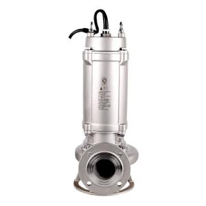 Stainless Steel Non Clog Submersible Pump for Mud Sewage Dirty Water