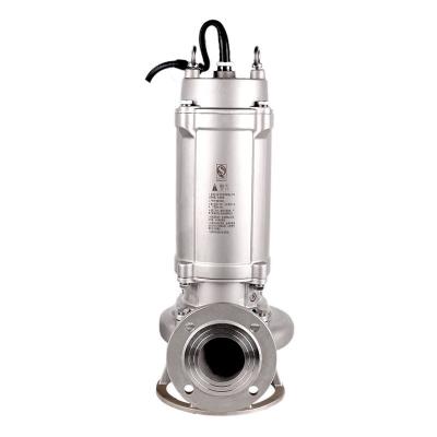 Stainless Steel Non Clog Submersible Pump for Mud Sewage Dirty Water