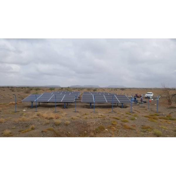 IP65 3 Phase Solar Inverter / MPPT Solar Water Pump Inverter 75KW/100HP Easy Installation