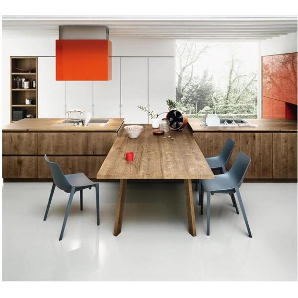 Plywood Walnut Veneer MDF Kitchen Cabinet For house Furniture