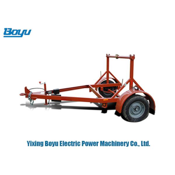 2240 Lbs Transmission Line Stringing Tools Reel Trailer 54 X 63 Reel Capacity