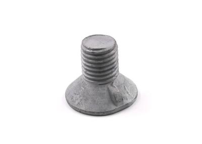 Grade 4.8 DIN604 Flat Countersunk Nib Bolt SAE1008 Material Hot Dip Galvanized