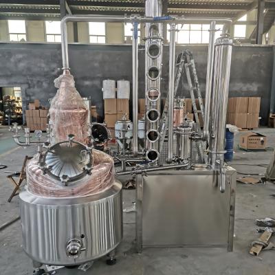 Processo de destilação personalizado para GHO Whisky Rum Gin Vodka Brandy and Spirit