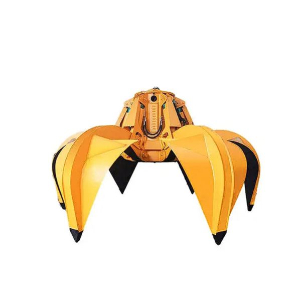 Orange Peel Type Grab Bucket Clamshell Bucket for 5-50t Excavators with Remote Control