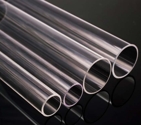 Отполированная трубка кварца Dia 200mm JGS2 JGS1 медицины