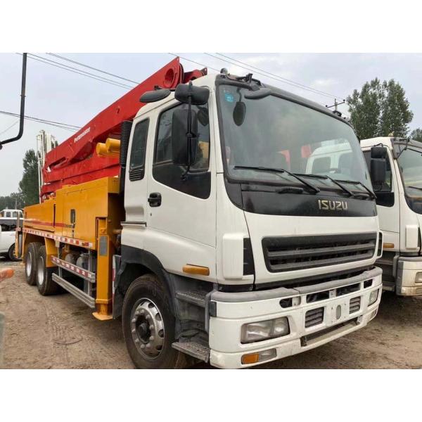 2009 Putzmeister 38 Truck Concrete Pump Vibrating Amplitude 2.6mm 33000kgs for Benefit