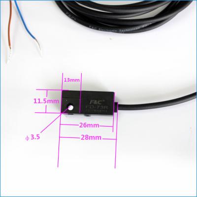 sensor magnético bonde do interruptor de Reed dos fios 12V 2 para o cilindro