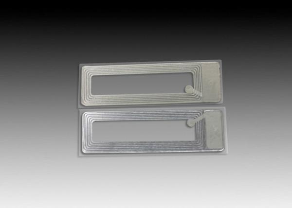 Transparent Lipstick EAS RF Label Anti Theft Adhesive Sticker Plastic / Aluminum