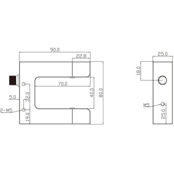 Capteur de position ultrasonique ultrasonique de bord de la corrélation EPS-C pour le film Non-respirable pour la machine de masque protecteur
