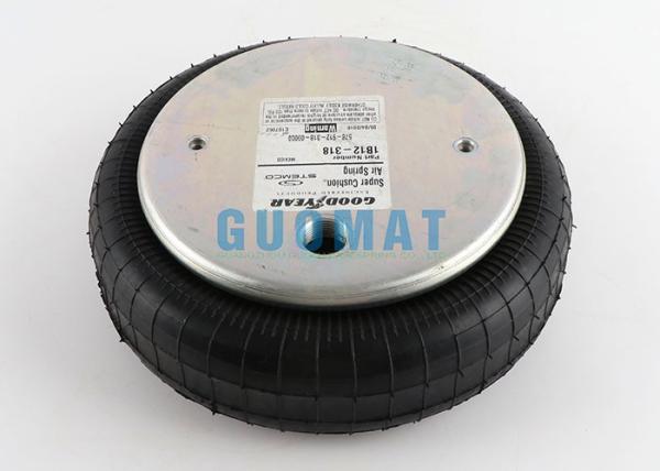 isolador de alumínio industrial do ar da placa da mola de ar 336mm de 1B12-318 Goodyear Max.Diameter