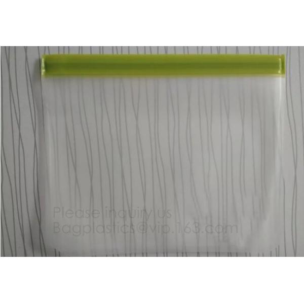 Reusable Silicone Food Storage Bag Washable Silicone Fresh Bag for Fruits Vegetables Meat Preservation bagplastics bagea