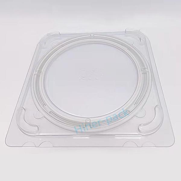 Caixa de wafer de 3 polegadas de silício com estilo Clamshell compatível com a SGS