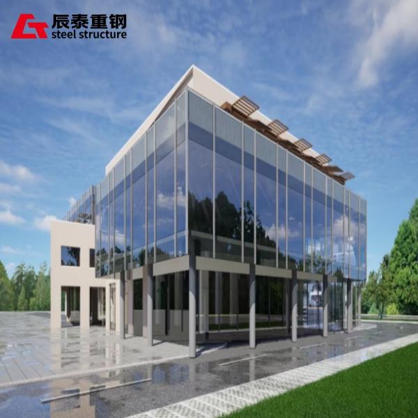 Customizable Size Stylish Steel Structure Office Building Multi Functional