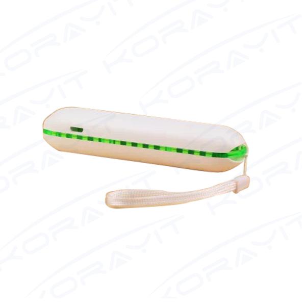 2600mAh Tuna Plastic Power Bank,External Battery Pack with Rope, Promotiona Gifts