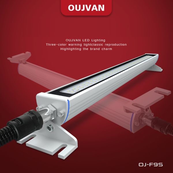 Lámpara para máquina CNC industrial de 24V 220V DC, 6000K, IP68, luz de trabajo para herramientas de máquina