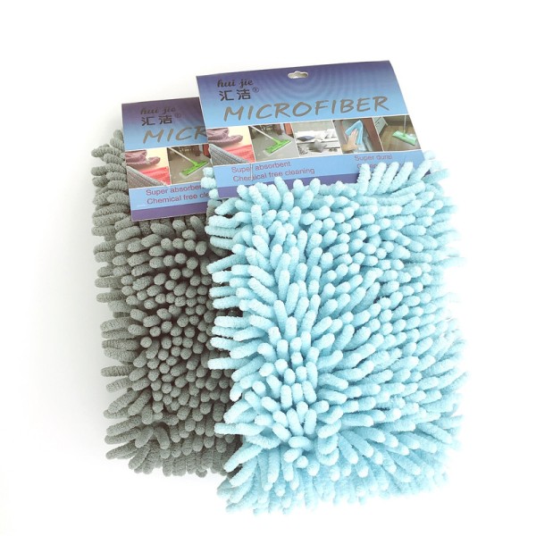 100% Polyester 17 Needles Microfiber Dust Mop 1100gsm Width 50-55cm