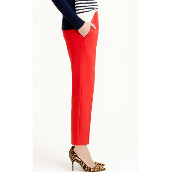 Deep washed holes butt lift uptown women pants