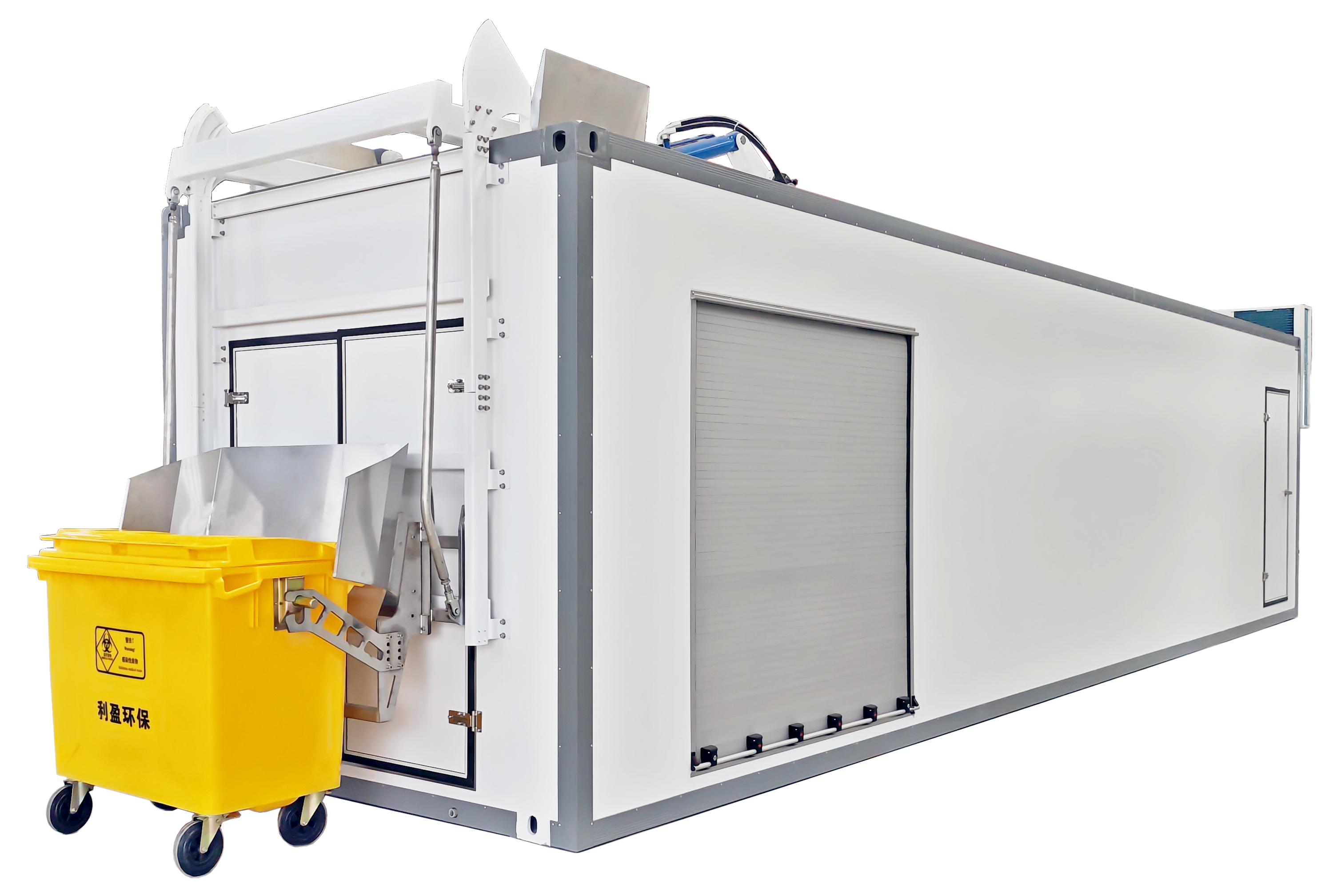 176KW Chemical Medical Waste Machine Treatment Equipment