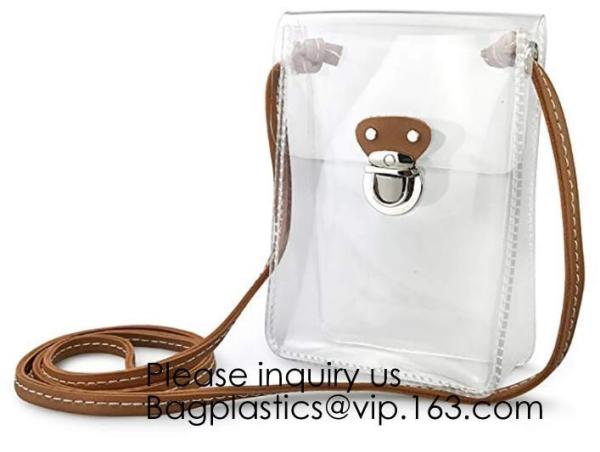 Drawstring Bags, Waterproof Small Clear Bag For Stadium Colleges Sport Event Work Concert Security Approved