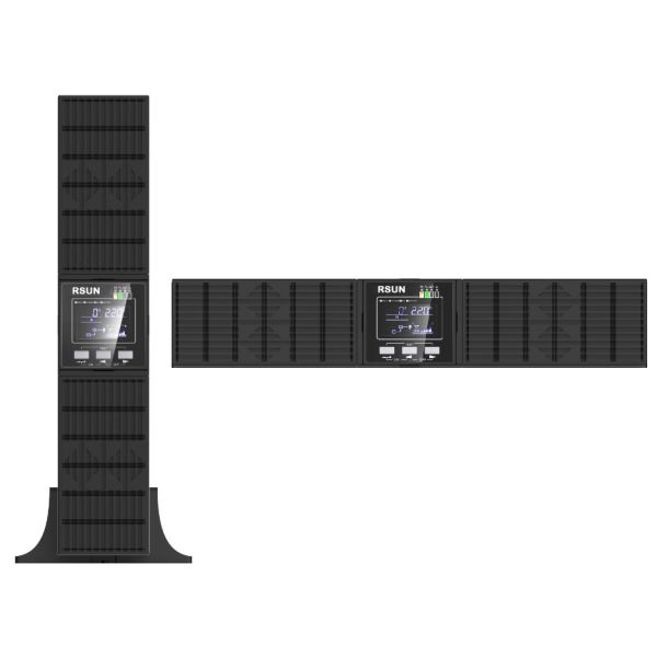 2000W 2kVA UPS 19 Inch 72V Lithium Ion Battery UPS Online Rack Mount Lithium-ion UPS LCD