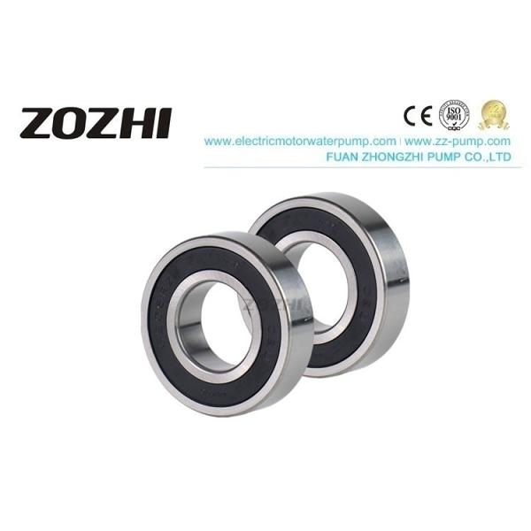 6206 2rs Ac Generator Parts Deep Groove Ball Bearing Rubber Coated For Pump