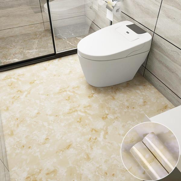 Water Proof Floor Tile Stickers OEM Vinyl Floor Sticker Tiles Thicken Flooring stickers