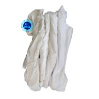 coton blanc de 25kg/Bale 35cm essuyant Rags