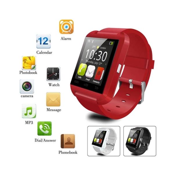 Eraysun U8 Portable Smartwatch 3.0 IPS Display IP67 Waterproof 1.48