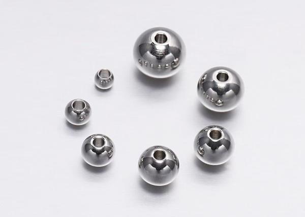 Billes sphériques en acier fileté M7 internes, structure pour instrument de précision