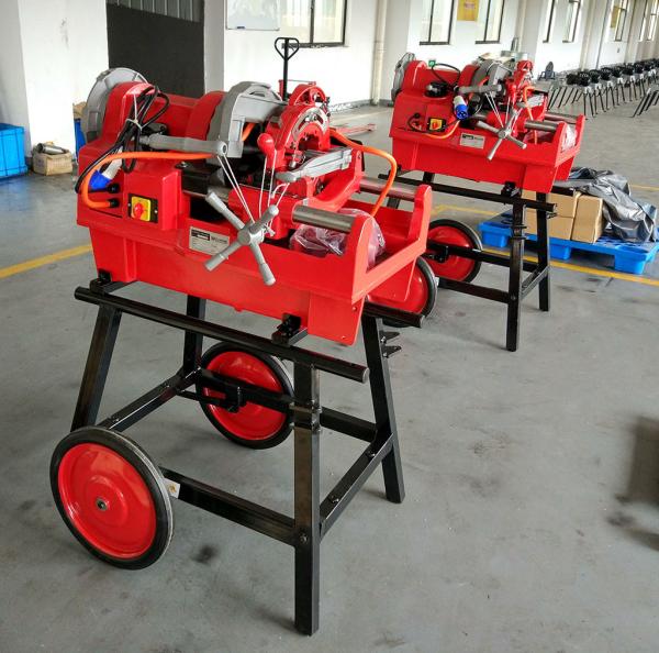1224 Power Electric Pipe Threading Machine With 1/2-Inch To 4 Inch Pipe Dies