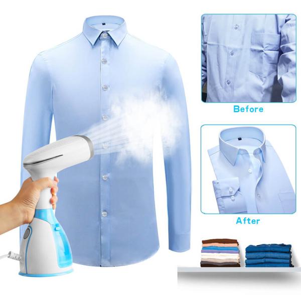 Домашний 1500W одежда пароварка с сильным паром и компактный размер подарочной коробки