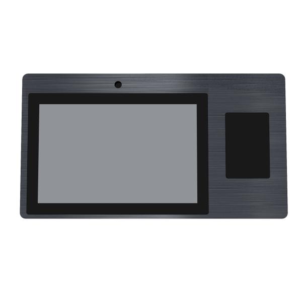 10.1 terminals all-in-one solution touch panel PC with NFC RFID card reader built-in Web camera for door entrance attendance management