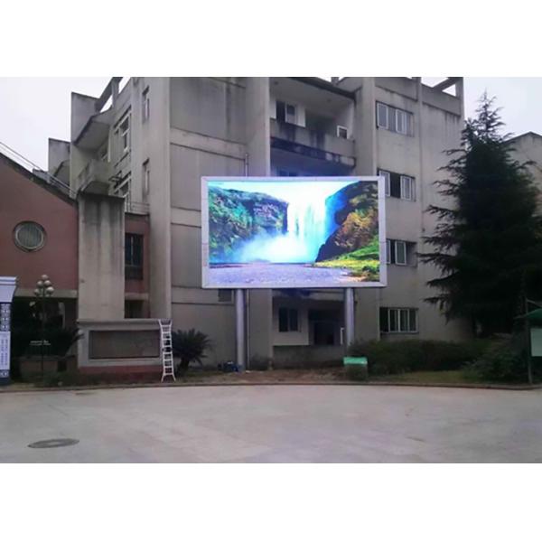 P6 Commercial LED Display Screen , Exterior Advertising Display 6500K 9500K