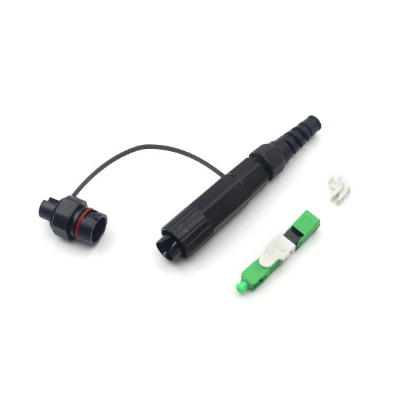 SC/APC водонепроницаемый быстрый соединитель для проводных сетей LAN адаптер отпечаток 36 мм х 36 мм