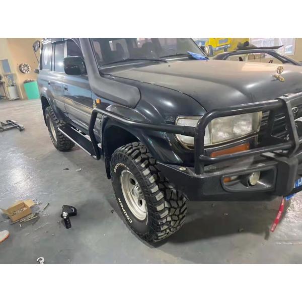 Steel LC80 TOYOTA Side Steps 80 Series Landcruiser Side Steps