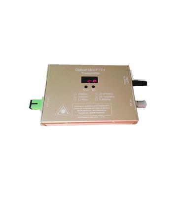 5-1000MHz temperatura do circuito CATV 1310nm Mini Optical Transmitter Low Working
