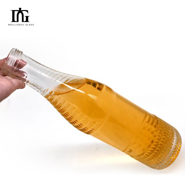 End Glass Beer Bottle for Whisky Vodka Beverage Body Material Glass 500ml 700ml 750ml
