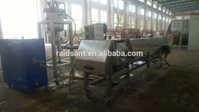 Granulador de aço pequeno da máquina do laboratório da máquina da correia de Rotoform mini